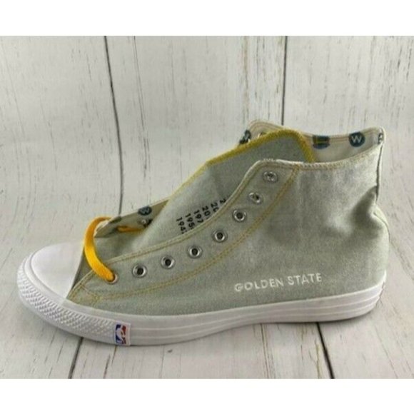 Converse Warriors Golden State Chucks CTAS Hi Top - Picture 5 of 6